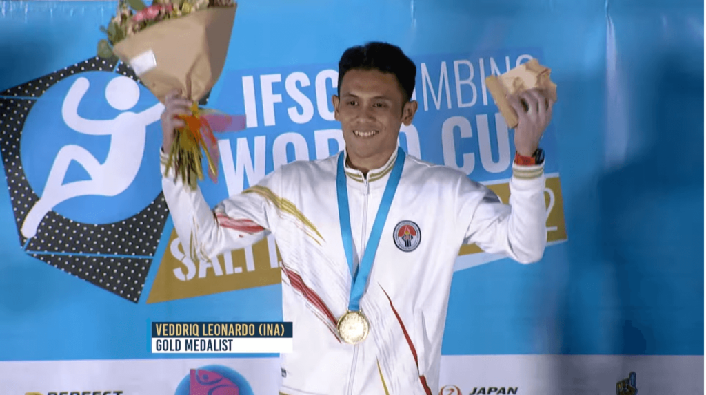 Veddriq Leonardo Cetak Sejarah di Cabang Panjat Tebing olimpiade 2024