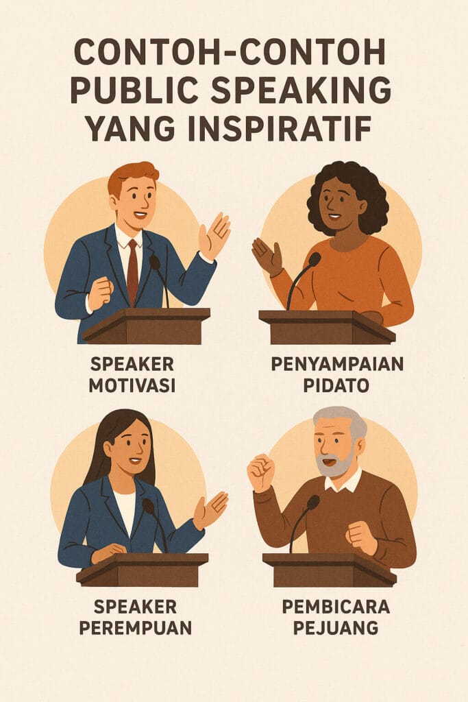 Contoh-contoh Public Speaking yang Inspiratif