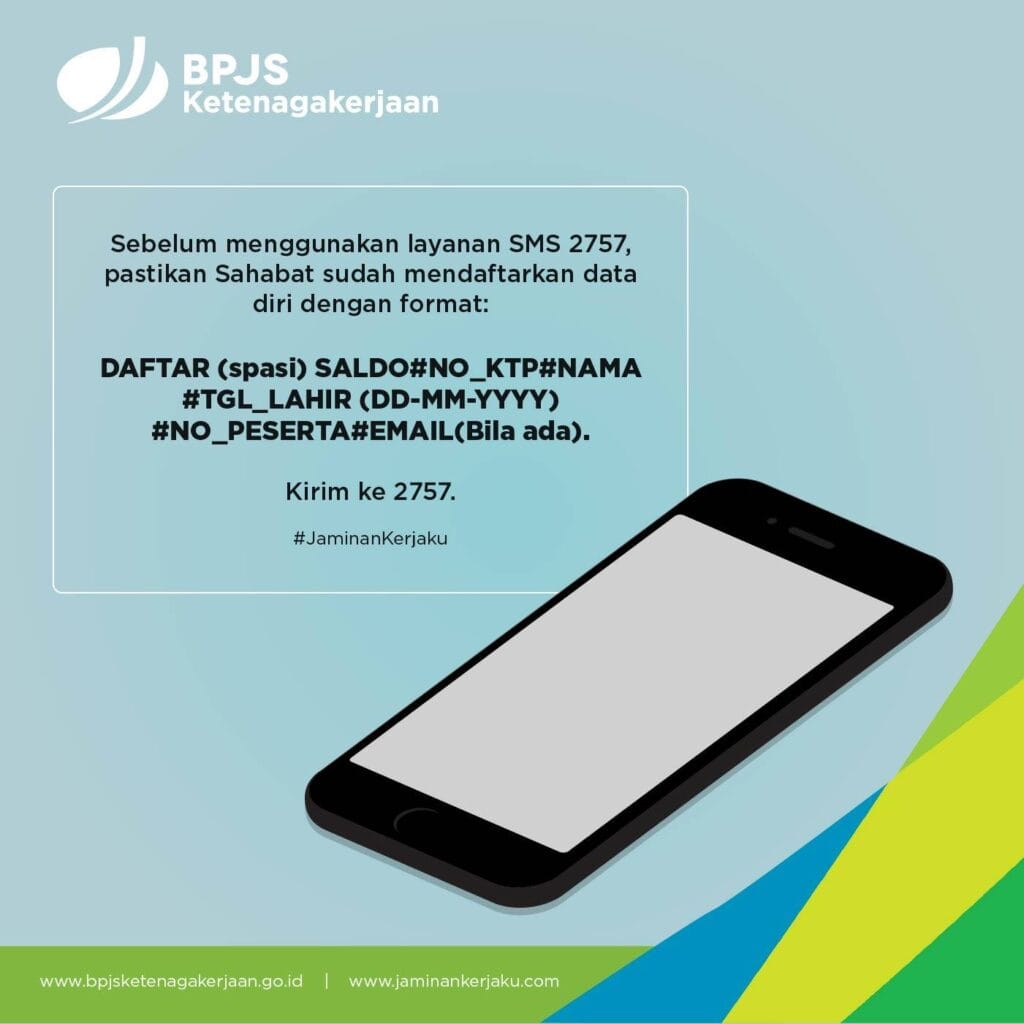 Cek Saldo BPJS Ketenagakerjaan dengan SMS