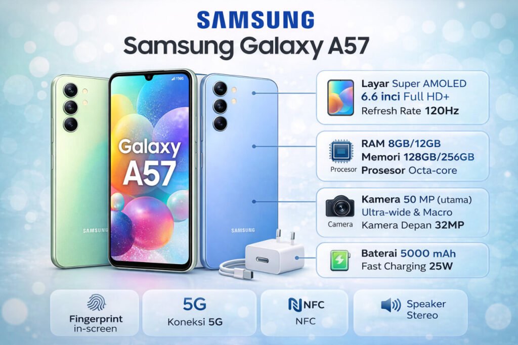 Spesifikasi Samsung Galaxy A57