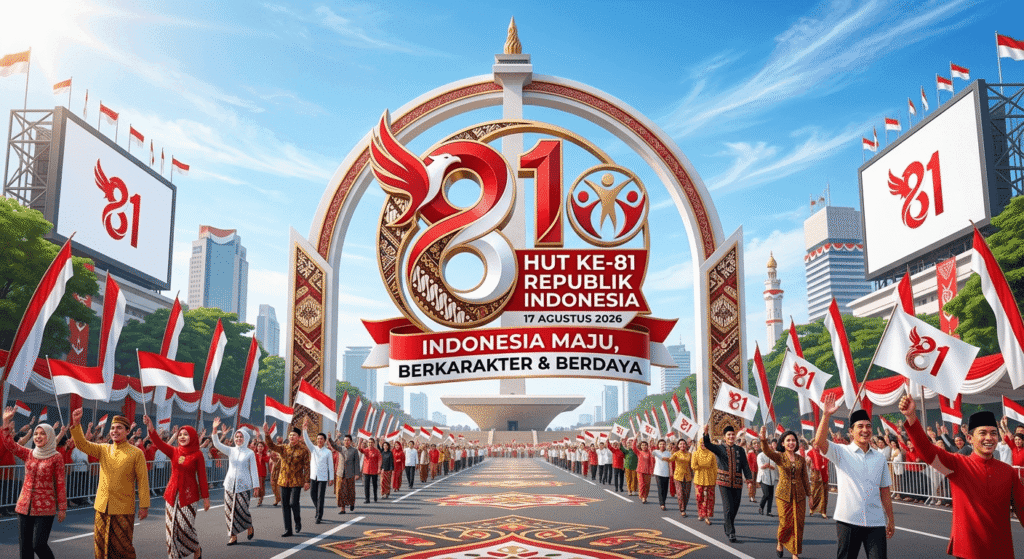 Logo HUT RI 2026